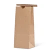 8 oz compostable paper PLA Tin TIE BAG