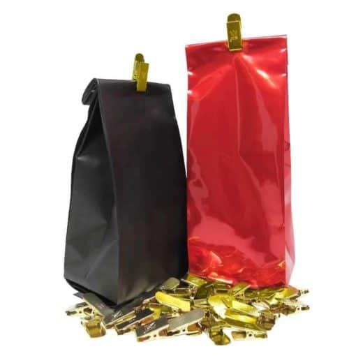 Brass Metal Coffee Bag Clips - PBFY