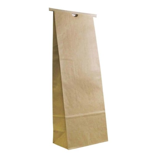 5 lb Compostable Paper Bag with Tin Tie Kraft - PBFY