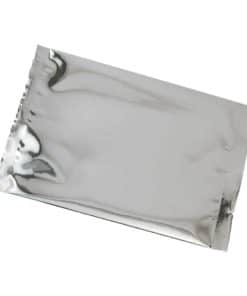 16 oz Metallized Flat Pouch Silver - PBFY