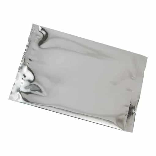 16 oz Metallized Flat Pouch Silver - PBFY