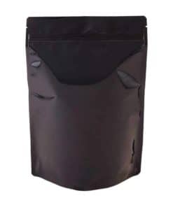 16 oz Metallized Stand Up Pouch Black - PBFY