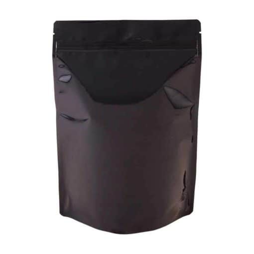 16 oz Metallized Stand Up Pouch Black - PBFY
