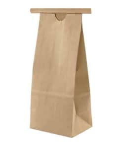 1/2 lb Paper Bag with Tin Tie Kraft - PBFY