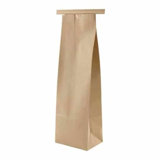 1 lb Paper Bag with Tin Tie (narrow) Kraft - PBFY