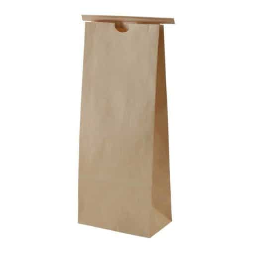 1 lb Paper Bag with Tin Tie Kraft - PBFY