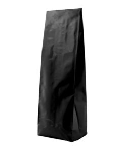 5 lb Side Gusseted Bag (narrow) Black - PBFY