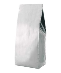 5 lb Poly Side Gusseted Bag Silver - PBFY