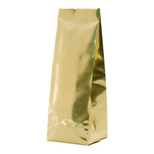8 oz Side Gusseted Bag Gold - PBFY