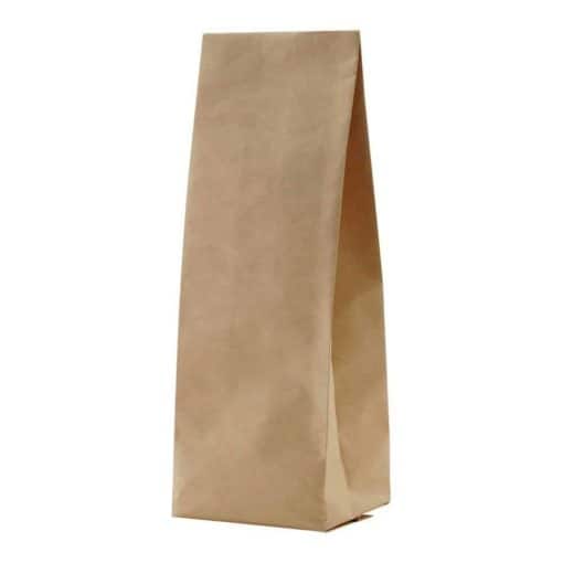 8 oz Side Gusseted Bag Kraft - PBFY