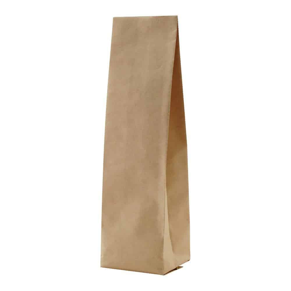 12 oz Biodegradable Kraft Side Gusset Bag