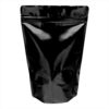 12 oz Stand Up Pouch Clear/Black - PBFY