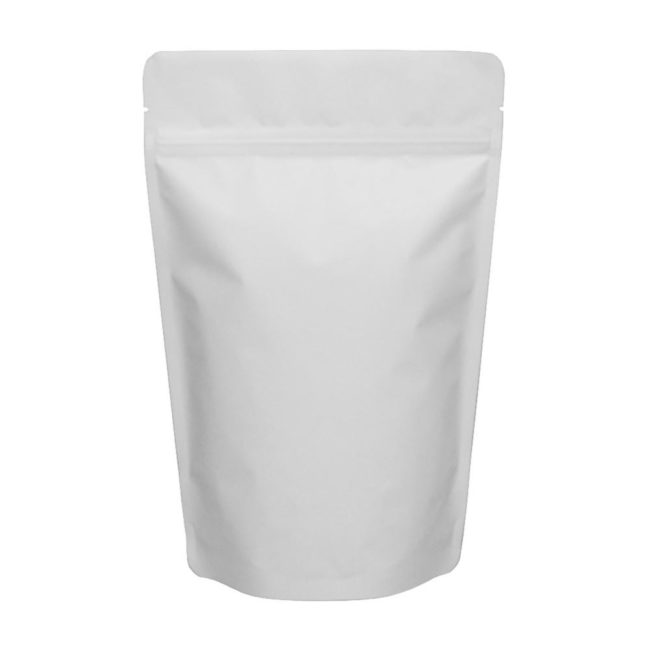 Download 16 Oz Stand Up Pouch Matte White