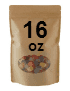16 oz window paper stand up pouch