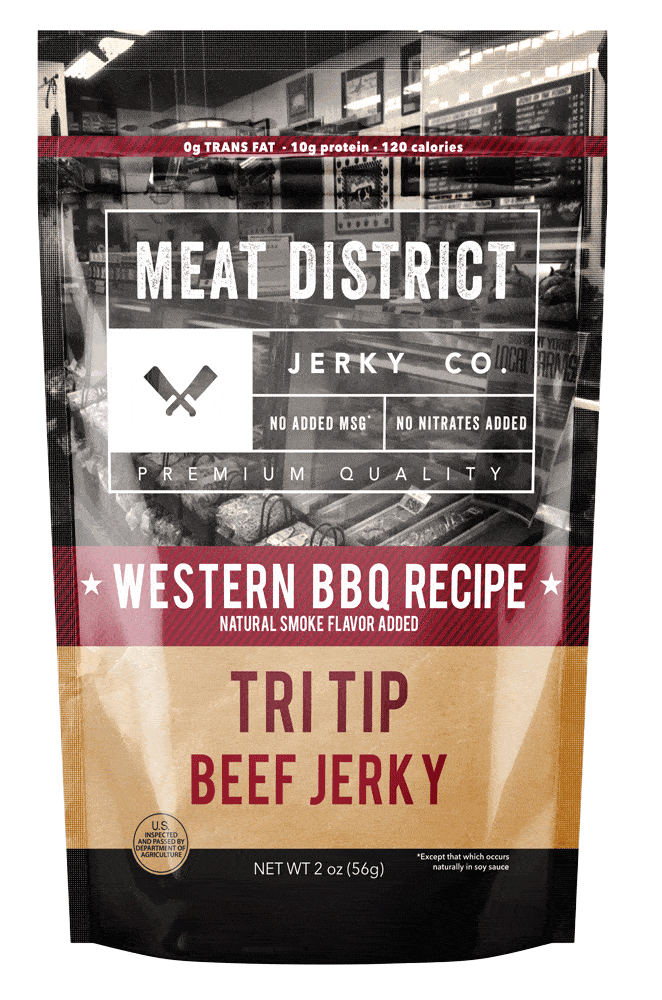 Beef Jerky Bag with Custom Label from PBFY