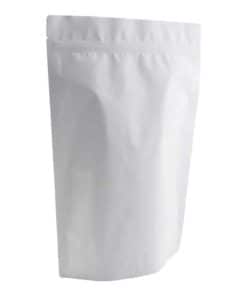 4 oz Stand Up Pouch Matte White - PBFY