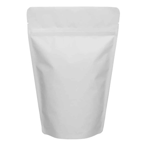 12 oz Stand Up Pouch Matte White - PBFY