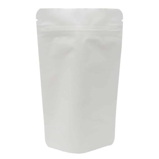 2 oz Stand Up Pouch Matte White - PBFY
