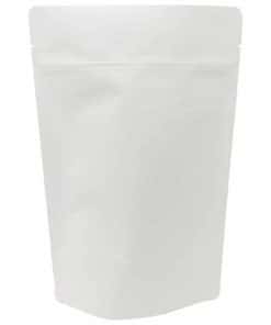 8 oz Stand Up Pouch - White Kraft - PBFY