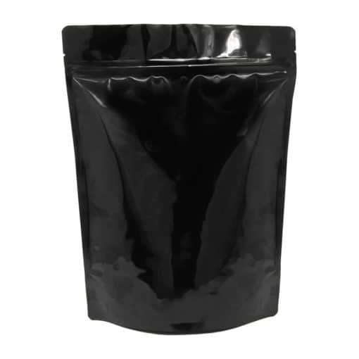 24 oz Stand Up Pouch - Clear/Black - PBFY