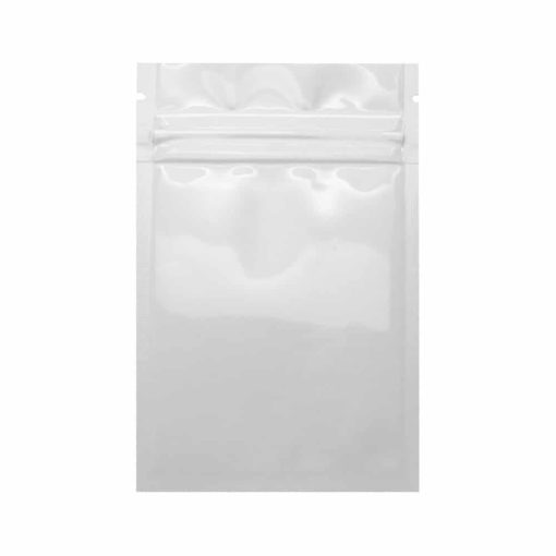Mylar Flat Pouch Clear White
