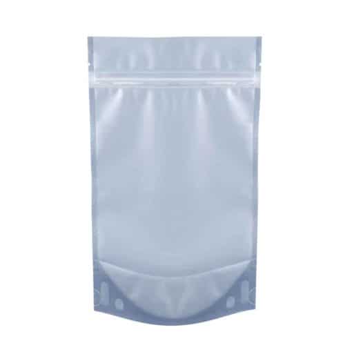 3.7 Clear White Mylar Bag Filled