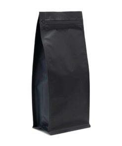 valved 16oz coffee back with pull tab zipper food grade packaging