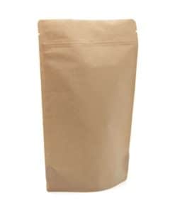 compostable coffee packaging kraft stand up pouch 16oz