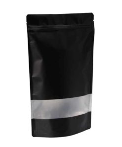 8oz food grade stand up pouch with window