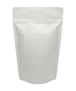 5lb white kraft sand up pouch food packaging
