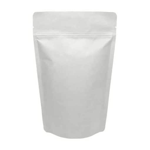 5lb white kraft sand up pouch food packaging