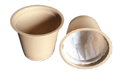 kcup compostable single serve coffee pods custom printed