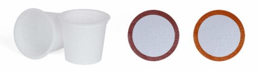 Recyclable cup k cup alterative custom printing private label