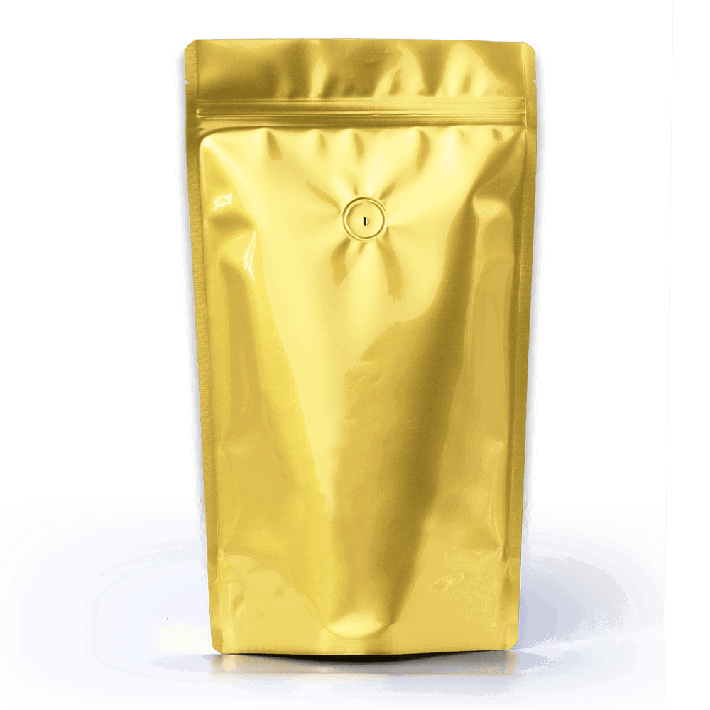 Download 8 Oz Stand Up Pouch Clear Yellow Gold